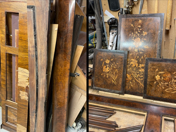 Reclaimed Piano Parts & Casework