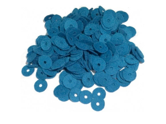 Hitchpin Washers Bechstein Blue felt cloth 1.0mm
