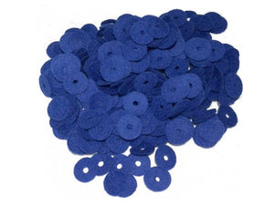 Large Hitchpin Washers Felt Cloth Bluthner Blue 1.0mm