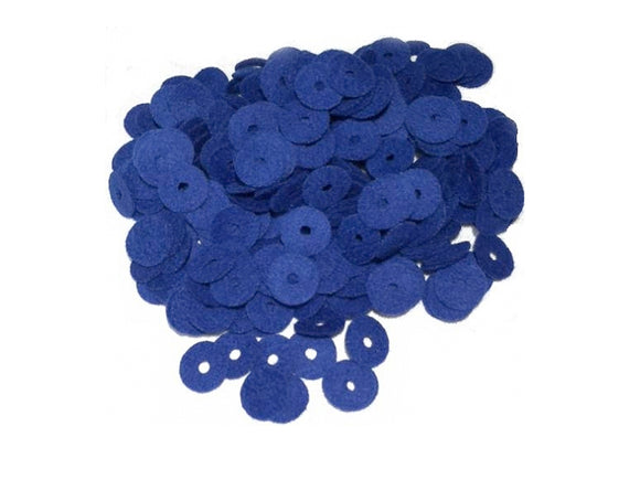 Hitchpin Washers Bluthner Blue felt cloth 1.0mm