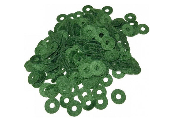 Wrestpin Washers Felt Green