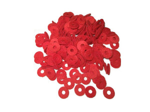 Wrestpin Washers Felt Red